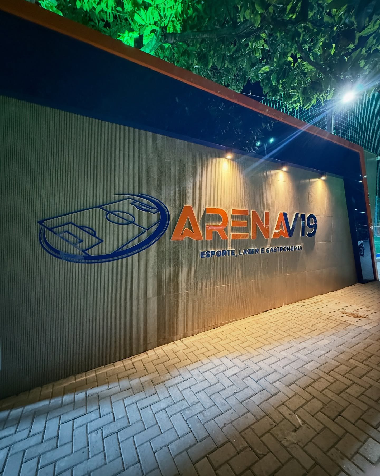 Arena V19 para confraternizações