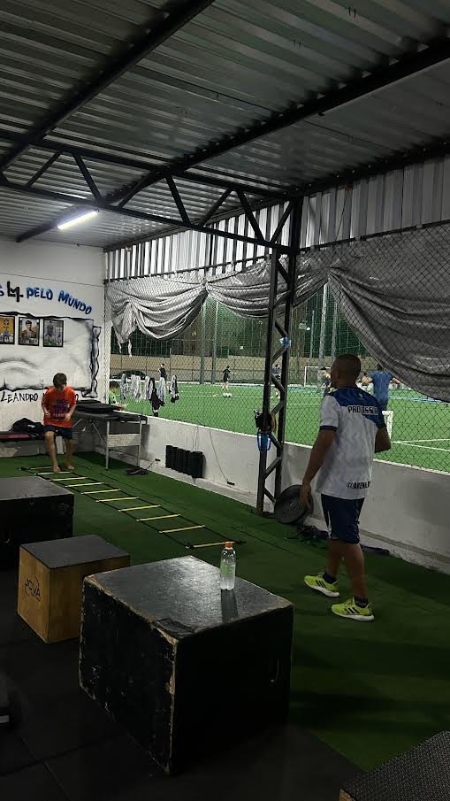 Atleta em treinamento de Performance na Arena V19